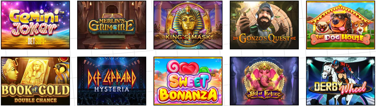 jeux Les machines à sous les plus populaires de France du casino en ligne Bets Amigo