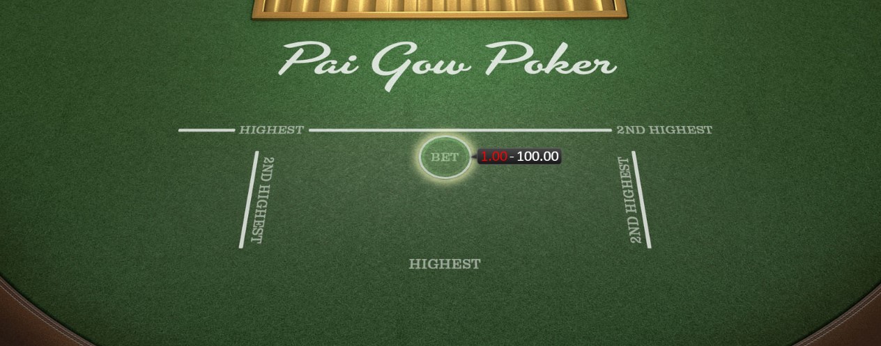 Pai Gow Poker Pai Gow Poker