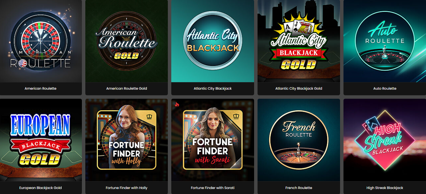 Casino Action traditionnelle jeux de cartes en ligne
