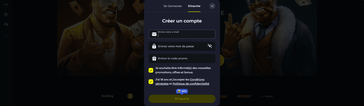 Inscription au BDMBet Casino Enregistrer sur BDM Bet Casino FR et Obtenir Code Promo