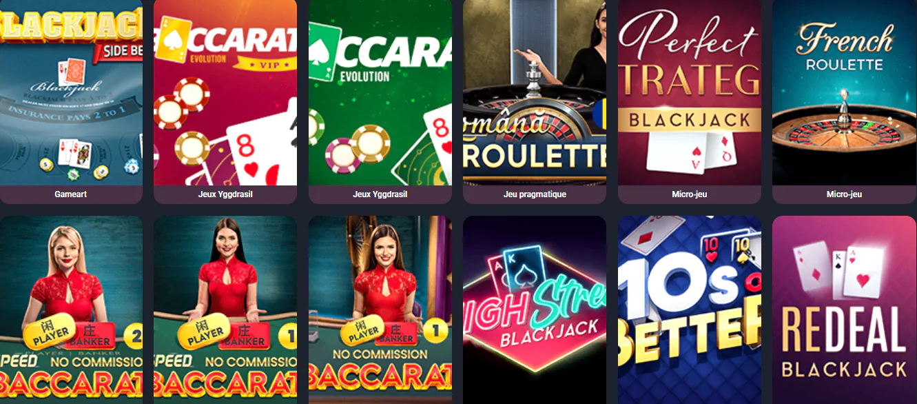 bonus Cabarino Casino en ligne revue Jeux de table pour de l'argent réel