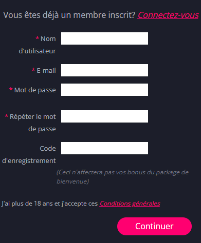 Se connecter à CasinoDisco mon compte