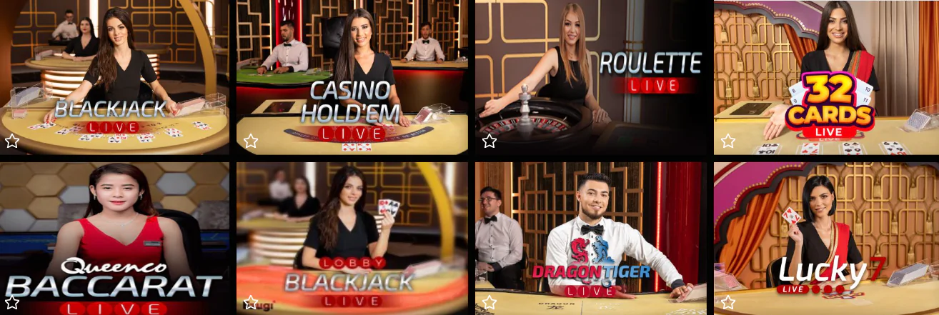 CasinoEmpire propose-t-il des jeux de croupier en direct ?