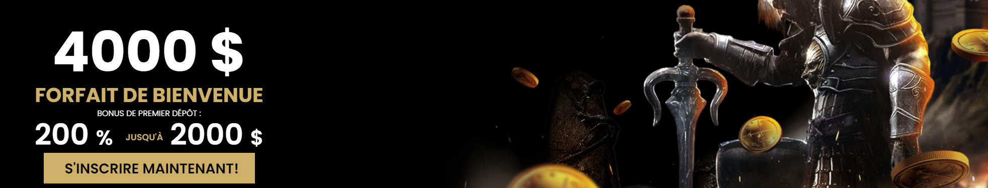 Empire Casino Bonus 200% jusqu'à 2000€ de bienvenue pour les fracias jourer