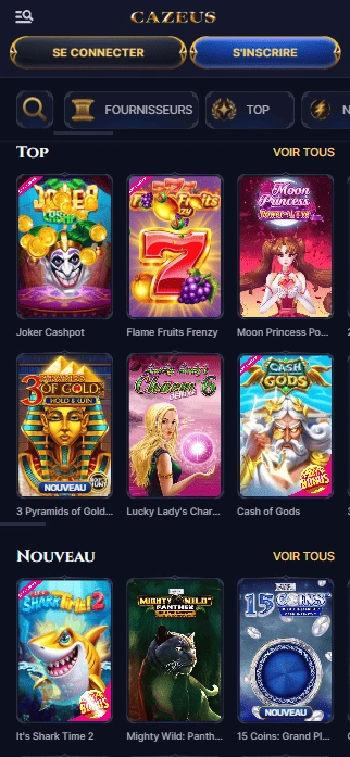 Jouer Maintenant de Jeux avec Réel CaZeus Casino Avis
