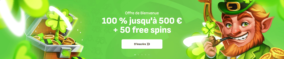 Bonus de Bienvenue sur Clover Spin Casino Superbe no Deposit Bonus sur CloverSpinCasino pour les Joueurs Français