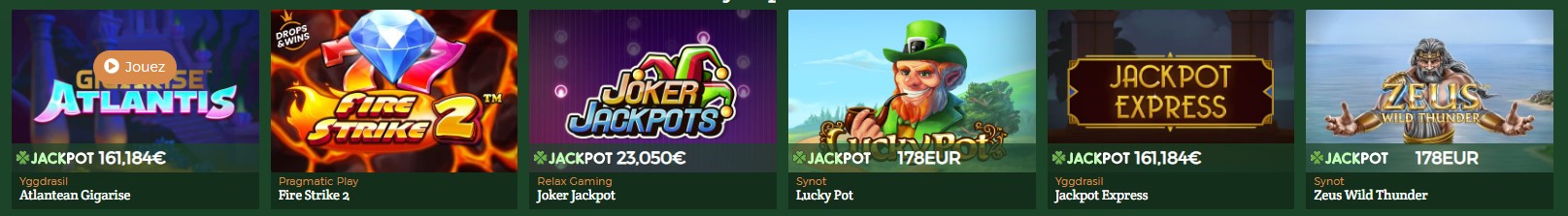 Jackpot Jeux Connexion à DublinBet Casino en Ligne et Analyse Jackpot Jeux