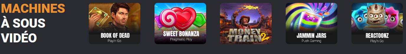 Les meilleures machines à sous avec un bon RTP dans un casino en ligne Freshbet