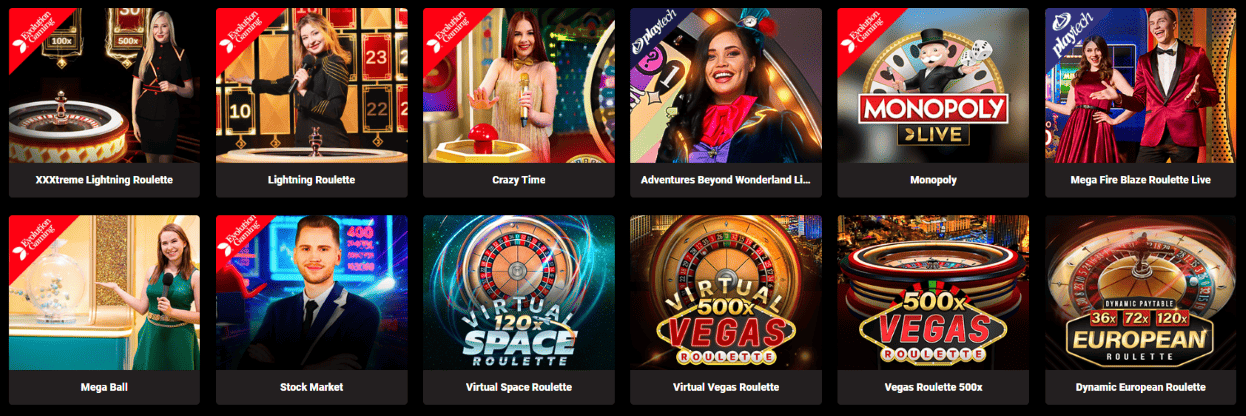 Live Casino Jeux en GoldenBet Casino Casino Golden Bet en Ligne Presente Top Croupiers en Direct Jeux en France