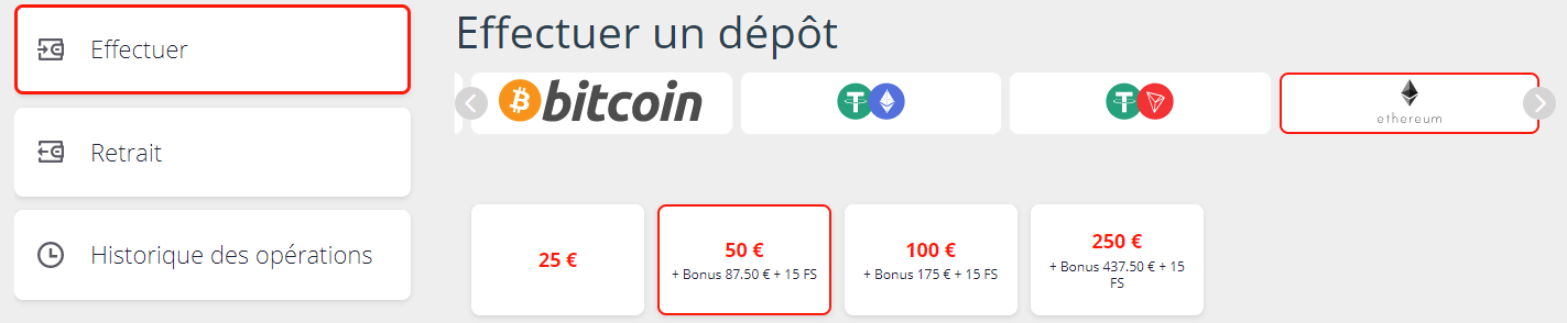 Méthodes de dépôt et de retrait Ile De Casino Cryptocurrency et méthodes de dépôt disponibles IleDeCasino application