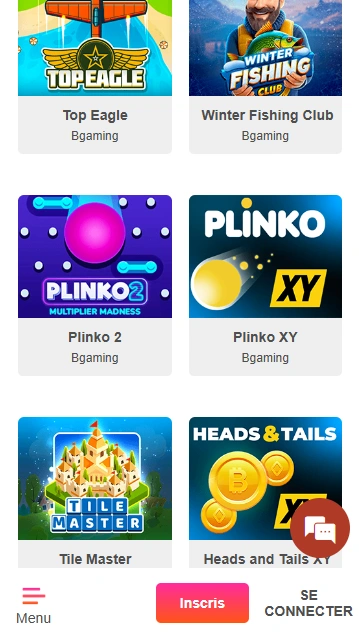 Jeux au Casino Impressario Essayer de Jouer Jeux de Fusée et Crash en Casino Impresario Online