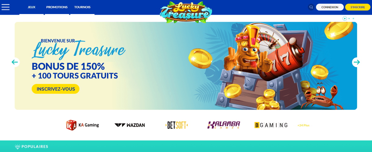Propos du LuckyTreasure Casino Casino Lucky Treasure FR en Ligne Avis