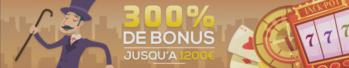 bonus Mr James Casino en ligne bonus sans dépôt