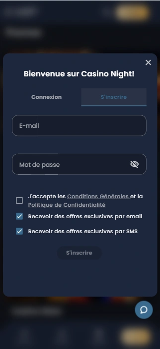 Connexion Rapide à Casino Night Fiable Aujourd’hui