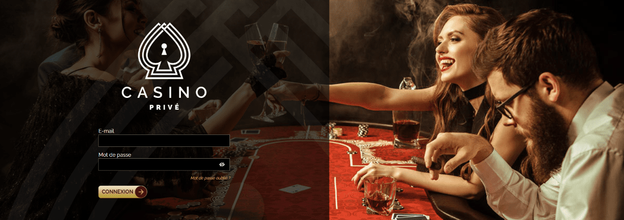 Connexion au Casino Prive Login à Mon Compte en Casino Prive en Ligne