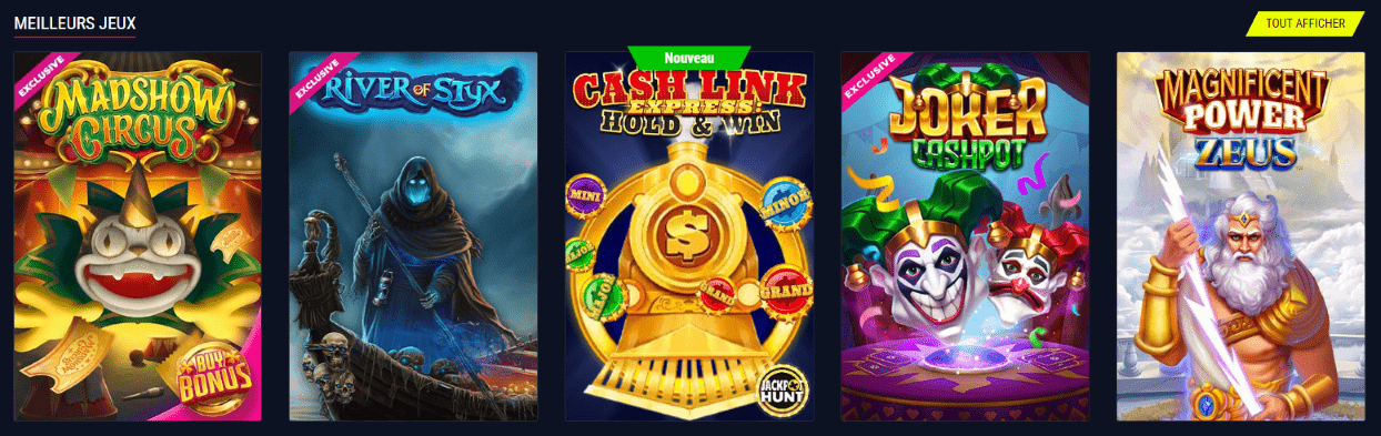 Informations sur les Jeux de Casino de Rabona France