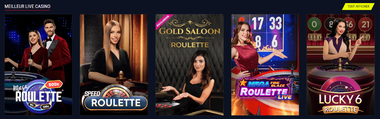 Analyse Croupier en Direct Jeux au Rabbona Casino sur le Net