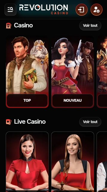 Casino-Revolution Avis Réel Avis de RevolutionCasino Site Officiel en France