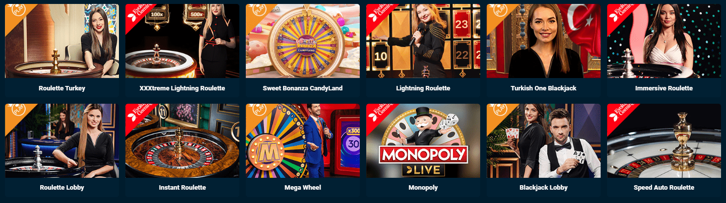 Casino en Ligne Rolletto - Jouer de Perfect Jeux en Direct