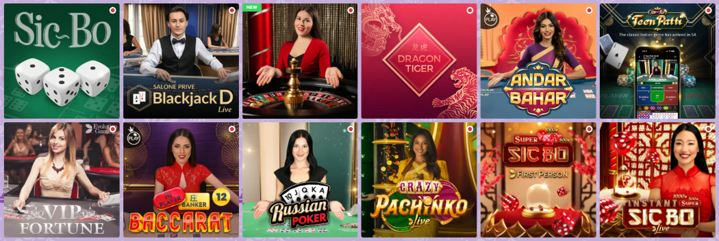 Live Casino au RoyalSpinz Casino Le Plus Populaire RoyalSpins Casino avec Croupiers en Direct Jeux