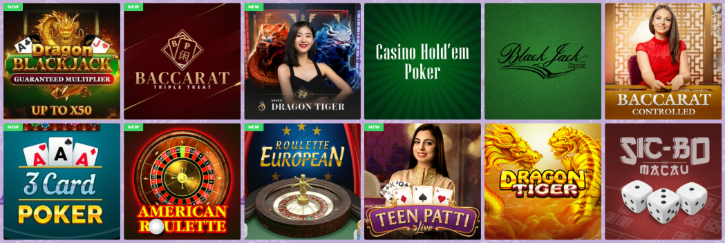 Jeux de Société au RoyalSpinz Casino Meilleur Jeux de Table au Casino Royal Spinz Pour le Plaisir
