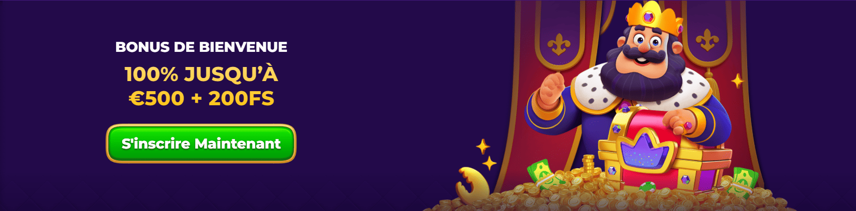 Bonus de Bienvenue en RoyalGame Casino Top Bonus de Bienvenue et Bonus sans Dépôt en Games-Royal Casino