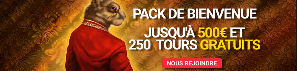 Rabbit Casino en ligne bonus sans dépôt bonus codes
