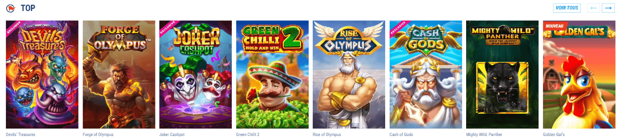 Jeux sur Tikitaka Casino CasinoTikiTaka Site Web - Jouer Tous Jeux et Obtenir Gagner Gros