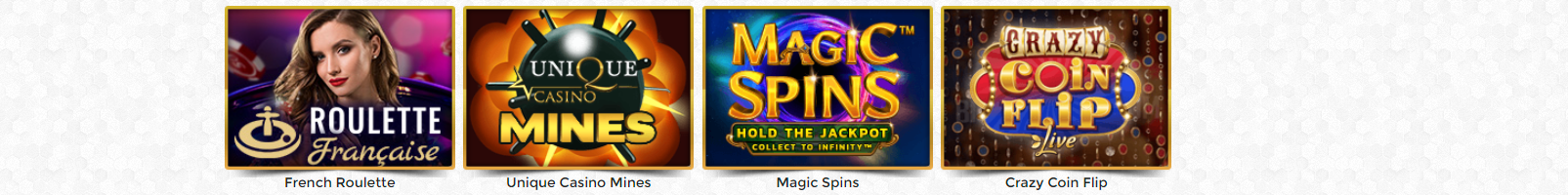 jeux Unique Casino machines à sous en ligne