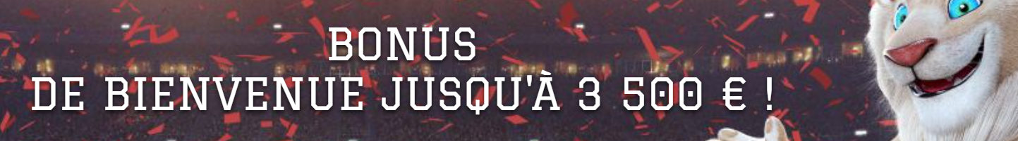 bonus White Lion Casino Bonus - 400% jusqu'à 3 500€ de bienvenue du Jackpot